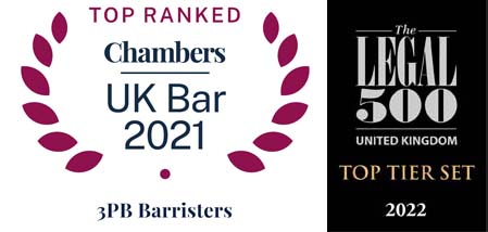 Top Ranked Chambers UK Bar 2019 & Legal 500 Top Tier Set 2021