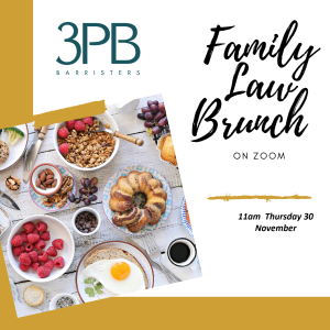 3PB Family law brunch on 30 November 2023