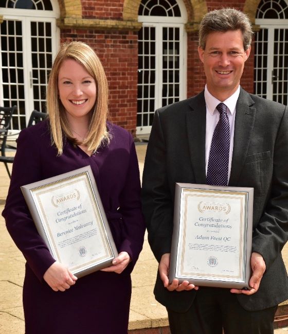 Two of 3PB’s specialist crime barristers feature in BBC’s new documentary ‘’Football’s Darkest Secret’’ 1 Adam Feest QC and Berenice Mulvanny