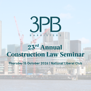 Construction Law Seminar website banner