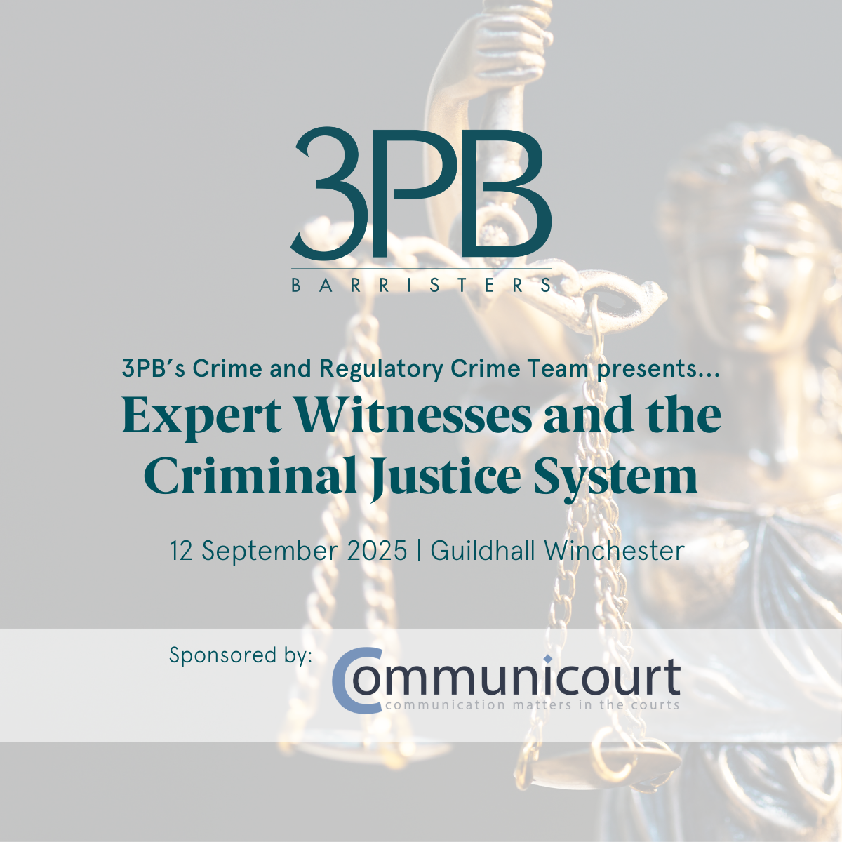 Crime conference website artwork sponsors