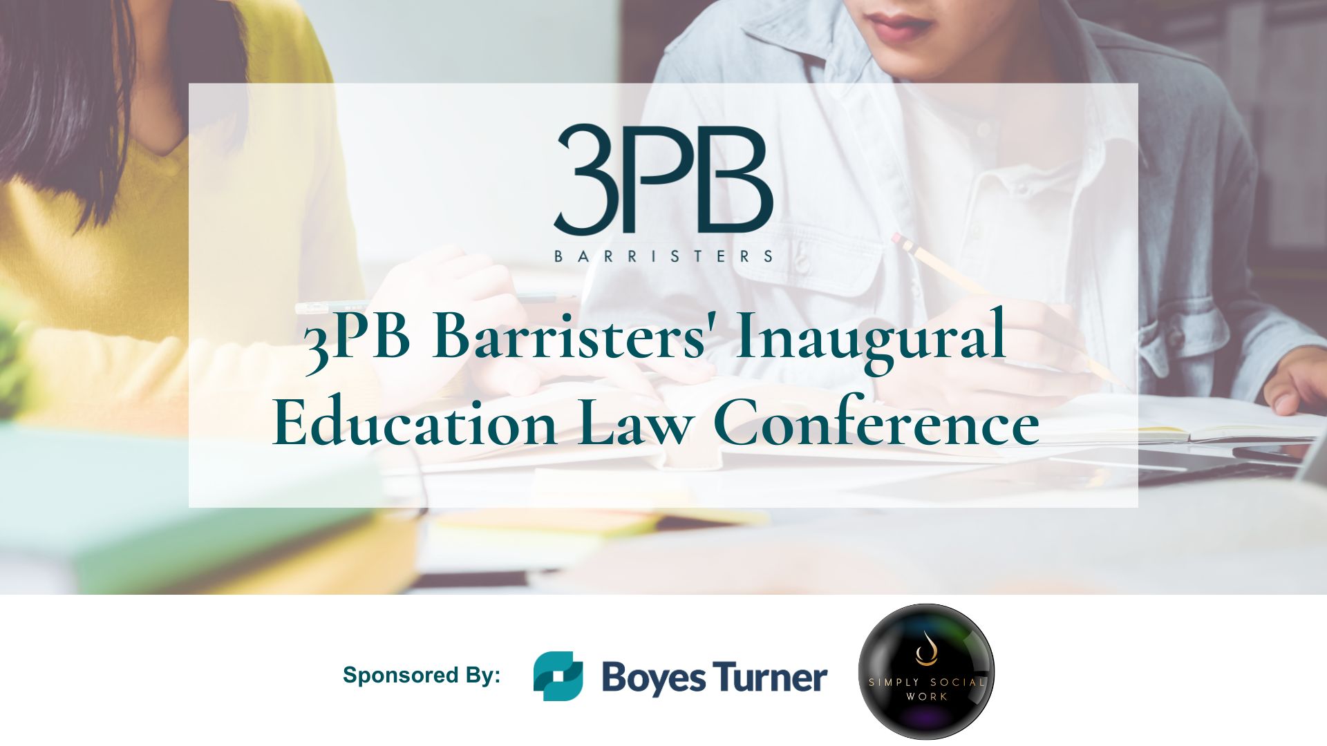 3PB Barristers' Inaugural Education Law Conference 1 Education Conference Banner 1 1