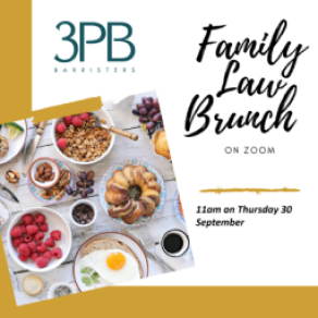 Family law brunch - via Zoom - 30 September 11am 1 Family law brunch webinar 30 September 2021