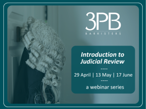 Introduction to Judicial Review 03 2026