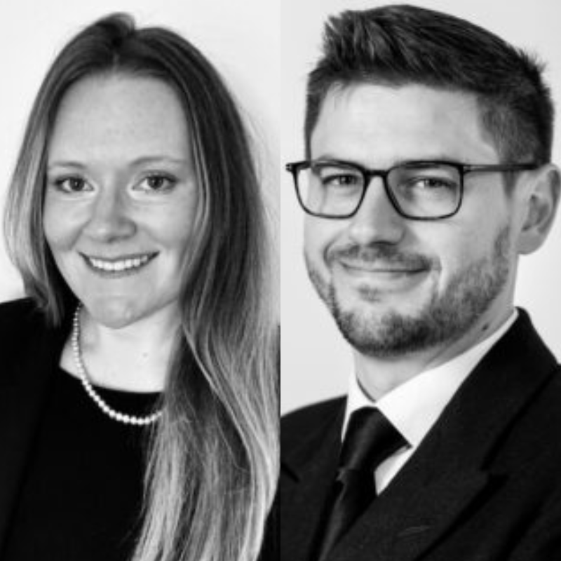 James and Alice side by side