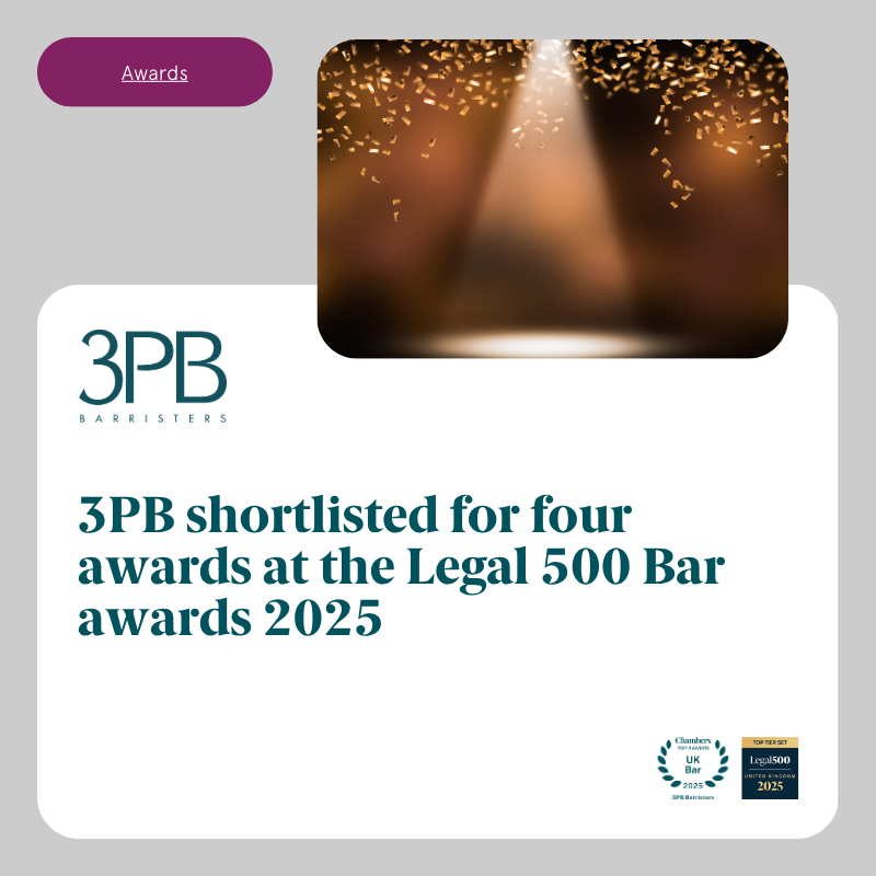 Legal 500 awards shortlist