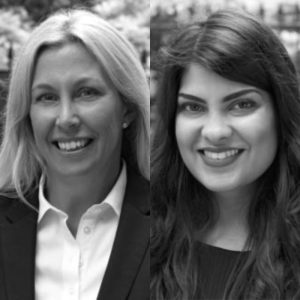 Michelle Marnham and Sharan Sanghera