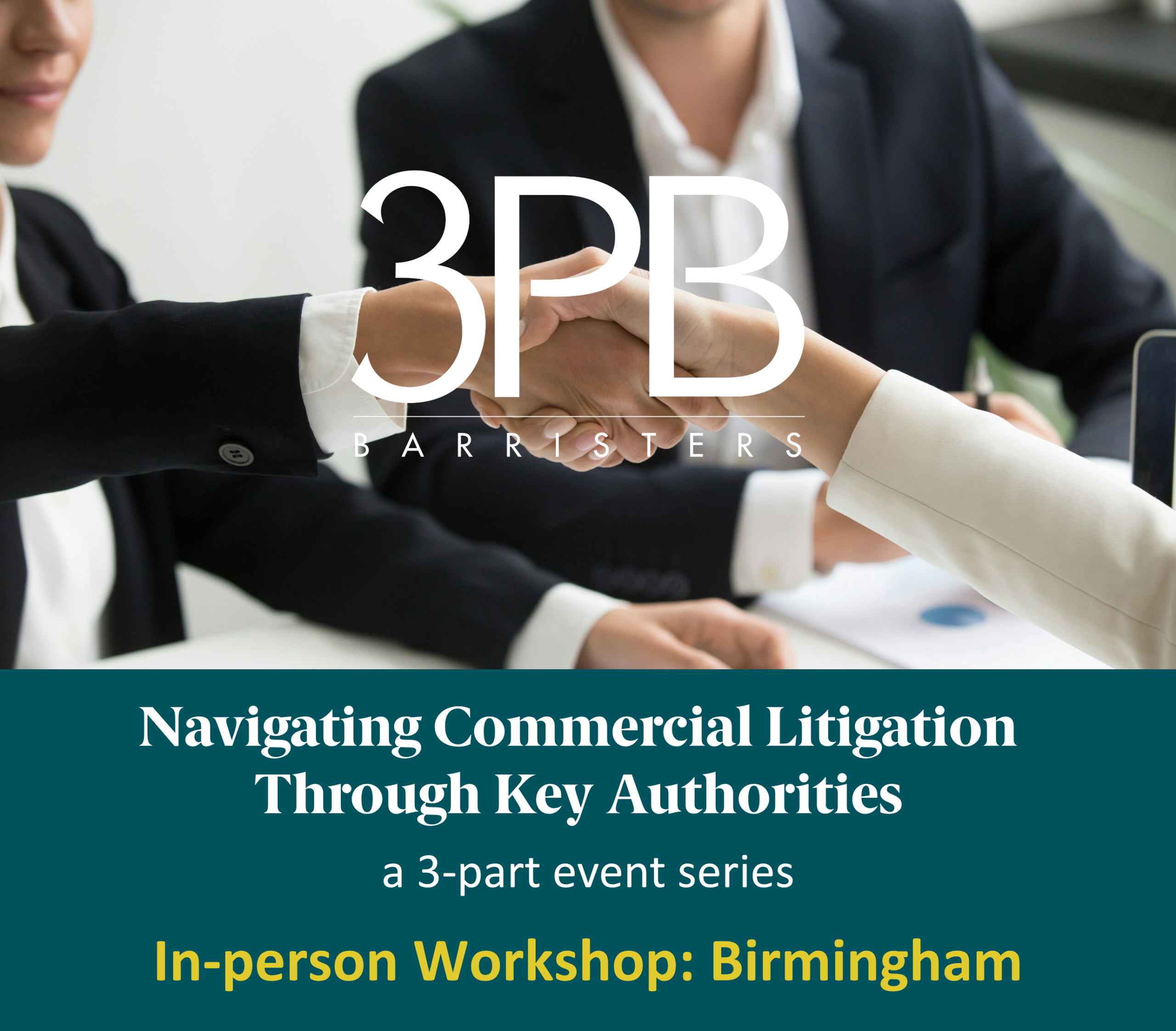 Navigating Commercial Litigation through Key Authorities Birmingham Workshop scaled