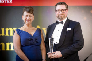 Oliver Nunn Uni of Leicester award colour