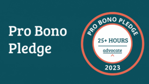 Pro bono pledge 2023