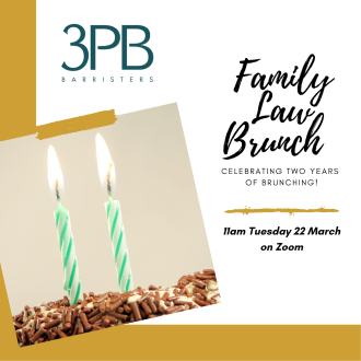 Family Law brunch webinar on 22 march 2022